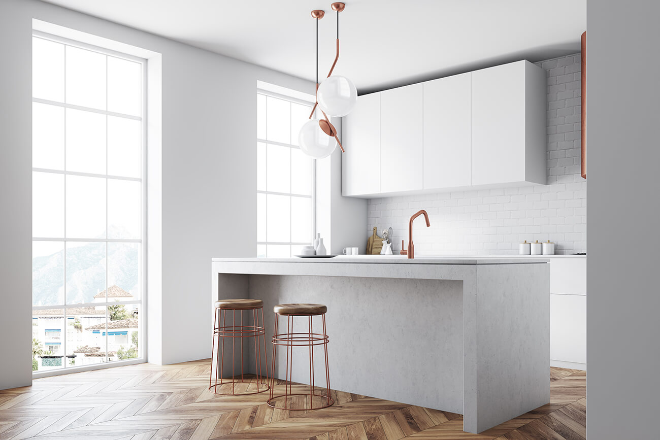 Geelong minimalist kitchen cabinet